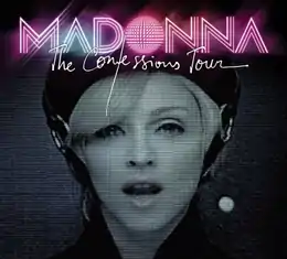 Livealbumin The Confessions Tour kansikuva