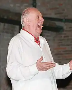 Dario Fo vuonna 2008