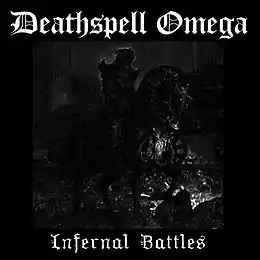 Studioalbumin Infernal Battles kansikuva