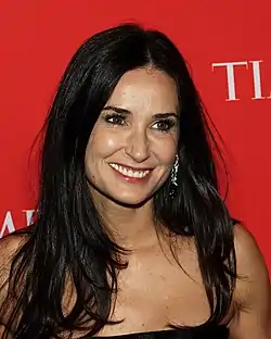 Demi Moore vuonna 2010