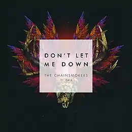 Singlen ”Don’t Let Me Down” kansikuva