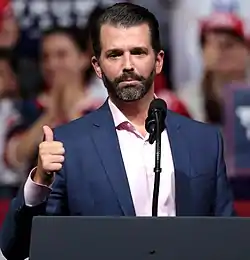 Donald Trump Jr. vuonna 2020.