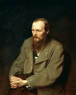 Vasili Perov, Fjodor Dostojevskin muotokuva, 1872.