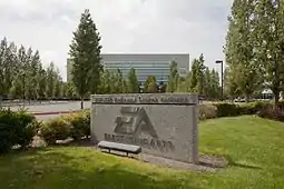 EA:n pääkonttori Redwood Cityssä vuonna 2011.