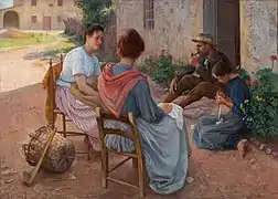 Italialainen perhe, 1900