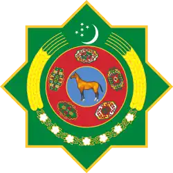 Turkmenistanin vaakuna