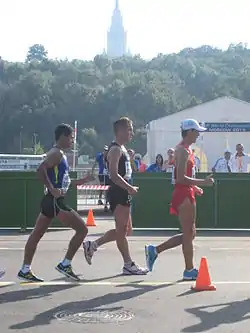 Erick Barrondo (GUA), Chen Ding (CHN), Bertrand Moulinet (FRA)