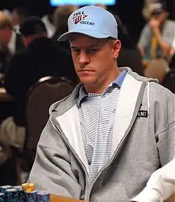 Erick Lindgren WPT:n Doyle Brunson Five Diamond World Poker Classicissa vuonna 2007.