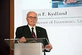 Finn Kydland vuonna 2015.