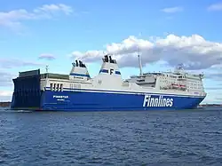 M/S Finnstar Helsingissä.