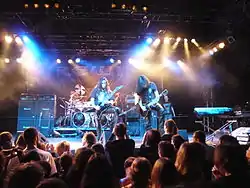 Firewind livenä Pariisissa 2008