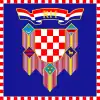 Kroatian presidentin lippu