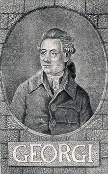 Johann Gottlieb Georgi.