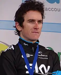 Geraint Thomas E3 Harelbeke -kilpailussa vuonna 2015.