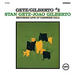 Studioalbumin Getz/Gilberto #2 kansikuva