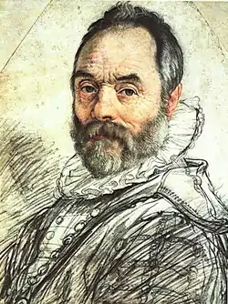 Hendrick Goltzius: Giambolognan muotokuva