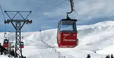 Gondelbahn Grindelwald-Männlichen -hissi