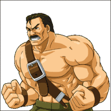 Haggar vuoden 2005 Namco X Capcom pelissä.