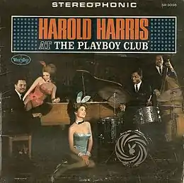 Livealbumin Harold Harris at the Playboy Club kansikuva