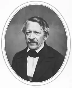 Heinrich Wilhelm Dove vuonna 1857.