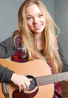 Taylor Hickson vuoden 2015 tammikuussa.