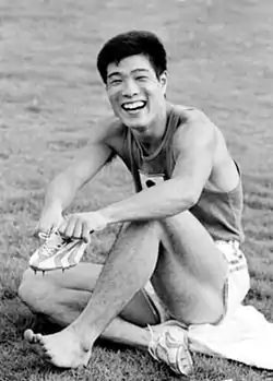 Hideo Iijima olympialaisissa 1964