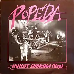 Livealbumin Huilut suorina kansikuva