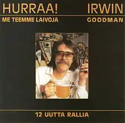 Studioalbumin Hurraa! me teemme laivoja kansikuva