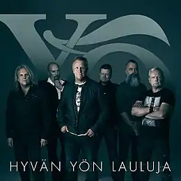 Studioalbumin Hyvän yön lauluja kansikuva