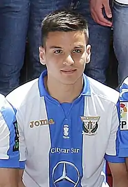 Ruiz de Galarreta amb el CD Leganés el 2016