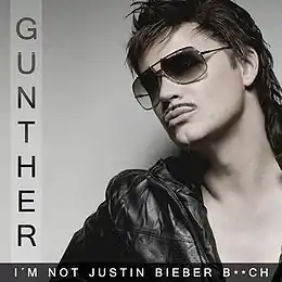 Singlen ”I'm not Justin Bieber Bitch” kansikuva