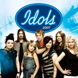 Studioalbumin Idols 2007 kansikuva