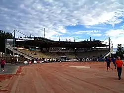 Seinäjoen pesäpallostadion heinäkuussa 2015.