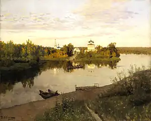 Isaak Levitan, Iltakellot, 1892.