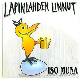 Studioalbumin Iso muna kansikuva