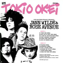 Studioalbumin Tokio Okei kansikuva