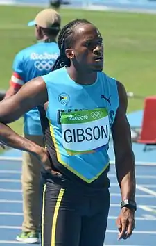 Jeffery Gibson Rion olympialaisissa 2016.