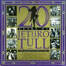 Kokoelmalevyn 20 Years of Jethro Tull kansikuva