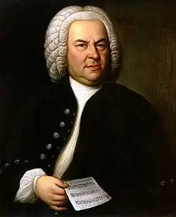 Elias Gottlob Haussmann, Johann Sebastian Bach.