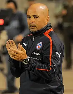 Sampaoli Chilen valmentajana syyskuussa 2013