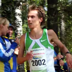 Jussi Utriainen eCross-maastojuoksussa 2006