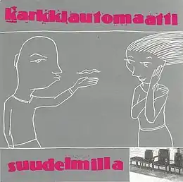 Studioalbumin Suudelmilla kansikuva