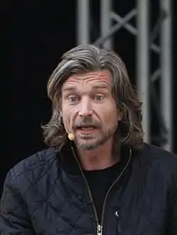 Karl Ove Knausgård Oslon kirjamessuilla 2010.