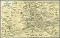 Tukholman kartta noin vuodelta 1888.