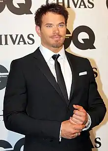 Kellan Lutz GQ Men of the Year -palkintogaalassa vuonna 2011.