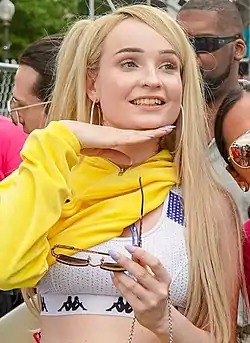 Kim Petras vuonna 2018.