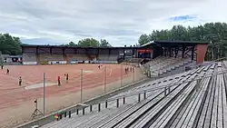 Kiteen pesäpallostadion Rantakenttä.