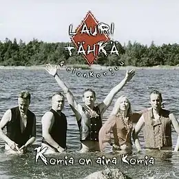 Studioalbumin Komia on aina komia kansikuva