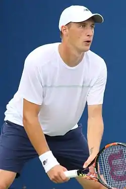 Henri Kontinen Yhdysvaltain avoimissa 2016.