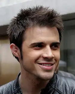 Kris Allen New Yorkissa toukokuussa 2009.